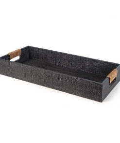 DECOR Regina Andrew Logia Rectangle Tray Small (Grey)
