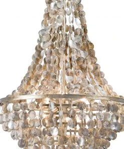 Regina Andrew Capri Abalone Shell Chandelier All Lighting 8 Regina Andrew Capri Abalone Shell Chandelier All Lighting