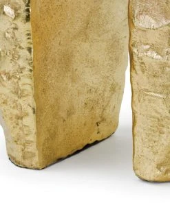 Regina Andrew Rock Bookends (Soft Gold)