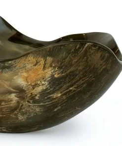 DECOR Regina Andrew Black Horn Bowl