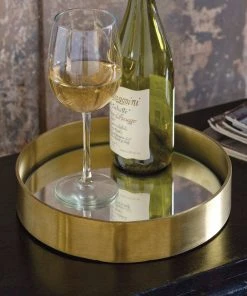 DECOR Regina Andrew Tray Set (Natural Brass) 9 DECOR Regina Andrew Tray Set (Natural Brass)