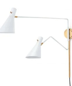 Regina Andrew Spyder Sconce (White)