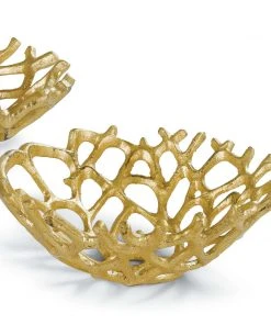 DECOR Regina Andrew Web Bowl Set Of 2 (Gilded) 7 DECOR Regina Andrew Web Bowl Set Of 2 (Gilded)