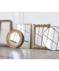 Regina Andrew Petal Mirror Small (Gold) DECOR