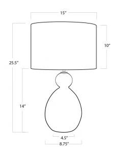 Regina Andrew Playa Ceramic Table Lamp 15 Regina Andrew Playa Ceramic Table Lamp