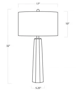 Regina Andrew Tapered Hex Crystal Table Lamp 13 Regina Andrew Tapered Hex Crystal Table Lamp