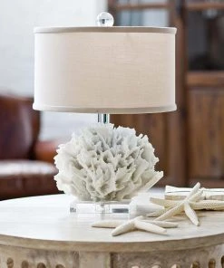 Table Lamps Regina Andrew Ribbon Coral Mini Lamp