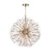 All Lighting Regina Andrew Poppy Glass Chandelier Small (Clear)