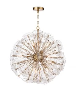 All Lighting Regina Andrew Poppy Glass Chandelier Small (Clear)
