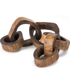 DECOR Regina Andrew Wooden Links Centerpiece
