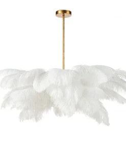 Regina Andrew Josephine Feather Chandelier All Lighting