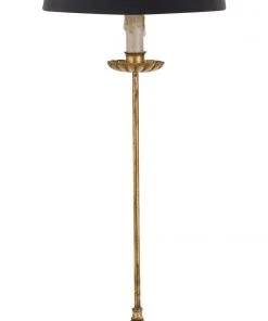 Regina Andrew Clove Stem Buffet Table Lamp With Black Shade Table Lamps