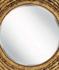 Regina Andrew Petal Mirror Small (Gold) DECOR