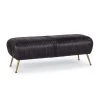 Regina Andrew Beretta Leather Bench (Modern Black) 1 Regina Andrew Beretta Leather Bench (Modern Black)