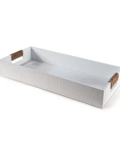 Regina Andrew Logia Rectangle Tray Small (White)