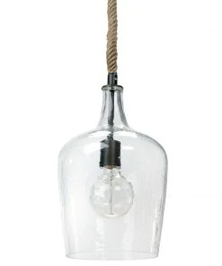 All Lighting Regina Andrew Hammered Glass Pendant