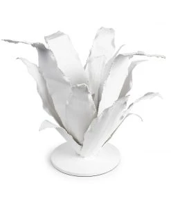 Regina Andrew Agave Metal Accessory (White) DECOR