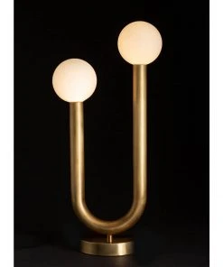 Regina Andrew Happy Table Lamp (Natural Brass)