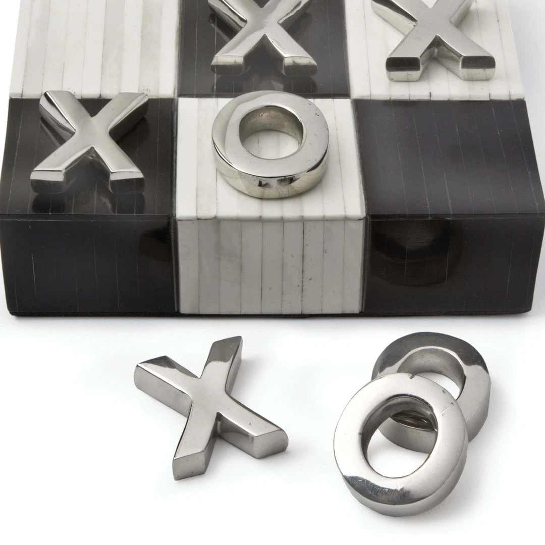 Regina Andrew Tic Tac Toe Flat Board With Nickel Pieces 5 Regina Andrew Tic Tac Toe Flat Board With Nickel Pieces