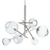 Regina Andrew Molten Chandelier With Clear Glass (Polished Nickel) All Lighting