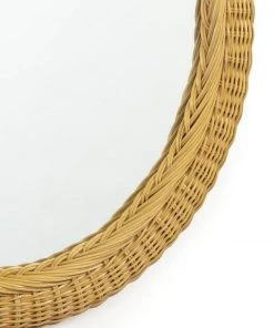 DECOR Regina Andrew Bonjour Rattan Mirror
