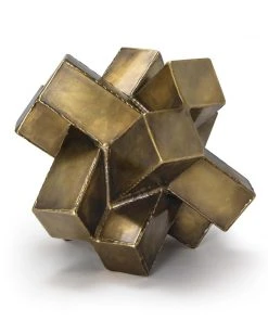 DECOR Regina Andrew Abstract Sculpture (Brass)