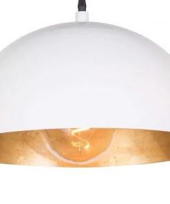 Regina Andrew Sigmund Pendant Small (White And Gold)