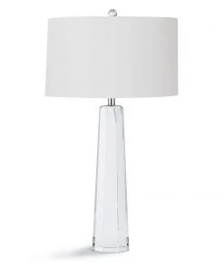 Regina Andrew Tapered Hex Crystal Table Lamp