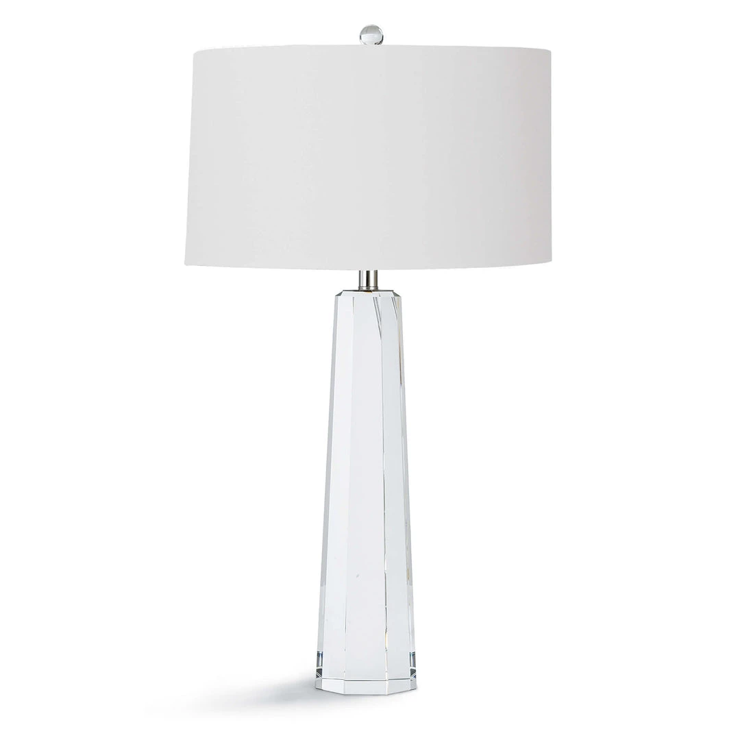 Regina Andrew Tapered Hex Crystal Table Lamp 3 Regina Andrew Tapered Hex Crystal Table Lamp