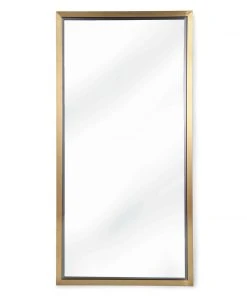 Regina Andrew Rectangle Mirror (Natural Brass) DECOR