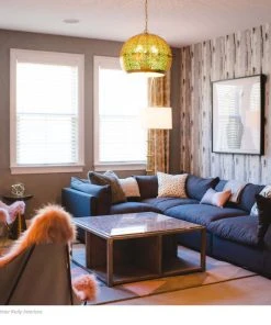 Regina Andrew Pierced Metal Sphere Pendant (Natural Brass) All Lighting