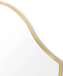 Regina Andrew Crest Mirror (Natural Brass) 9 Regina Andrew Crest Mirror (Natural Brass)