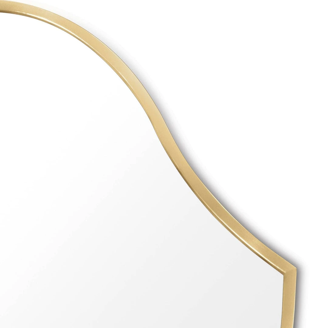 Regina Andrew Crest Mirror (Natural Brass) 4 Regina Andrew Crest Mirror (Natural Brass)