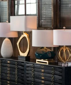 Regina Andrew Manhattan Table Lamp (Gold Leaf) Table Lamps 9 Regina Andrew Manhattan Table Lamp (Gold Leaf) Table Lamps