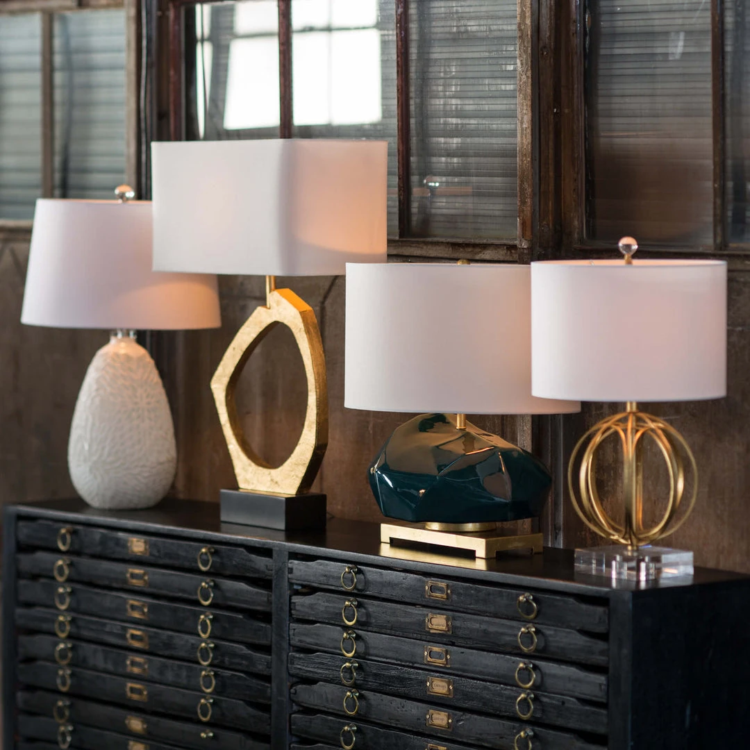 Regina Andrew Manhattan Table Lamp (Gold Leaf) Table Lamps 5 Regina Andrew Manhattan Table Lamp (Gold Leaf) Table Lamps