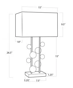 Regina Andrew Bijou Table Lamp (Clear) Table Lamps 15 Regina Andrew Bijou Table Lamp (Clear) Table Lamps