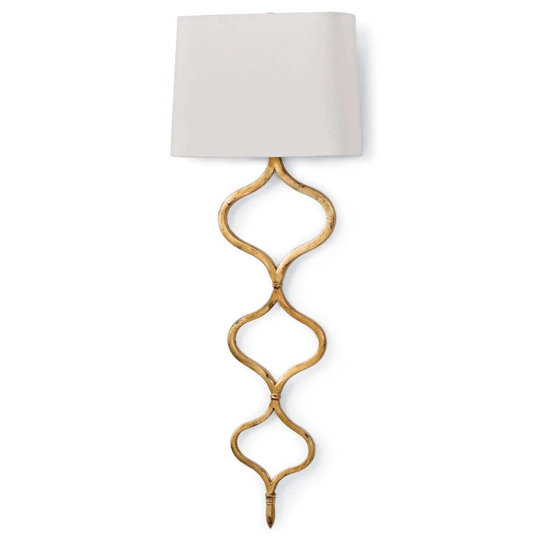 All Lighting Regina Andrew Sinuous Sconce (Gold Leaf) 3 All Lighting Regina Andrew Sinuous Sconce (Gold Leaf)