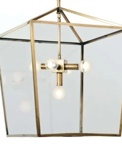 All Lighting Regina Andrew Camden Lantern (Natural Brass) 8 All Lighting Regina Andrew Camden Lantern (Natural Brass)