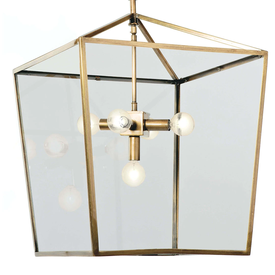 All Lighting Regina Andrew Camden Lantern (Natural Brass) 5 All Lighting Regina Andrew Camden Lantern (Natural Brass)