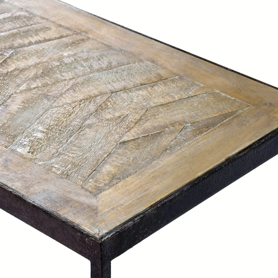 Regina Andrew Herringbone Console Table 4 Regina Andrew Herringbone Console Table