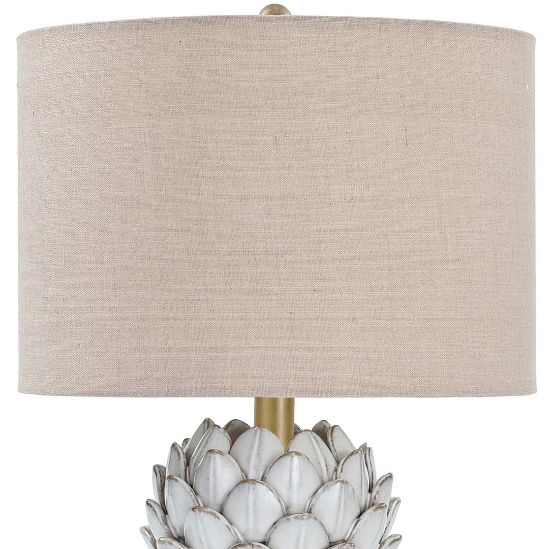 Table Lamps Regina Andrew Leafy Artichoke Ceramic Table Lamp (Off White) 5 Table Lamps Regina Andrew Leafy Artichoke Ceramic Table Lamp (Off White)
