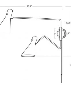 Regina Andrew Spyder Sconce (White)