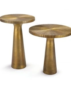 LIVING ROOM Regina Andrew Ellis Table (Brass)