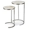 Side & End Tables Regina Andrew Bone Veneer Nesting Tables