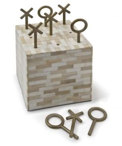 Regina Andrew Tic Tac Toe Block (Multi-Tone Bone)