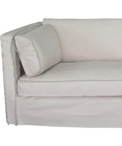 Regina Andrew Gypsy Leather Sofa (Cappuccino White)