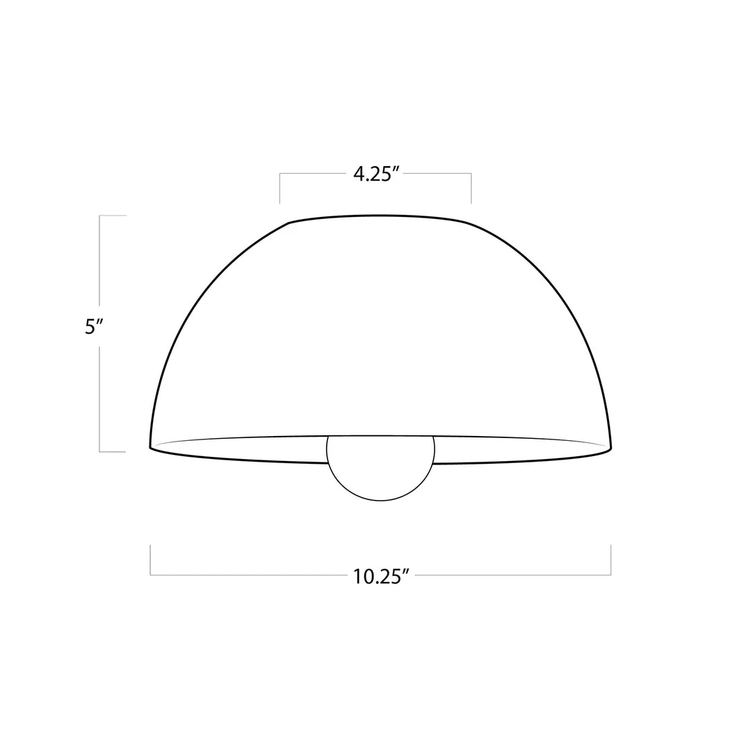 All Lighting Regina Andrew Sigmund Flush Mount (Black And Gold) 8 All Lighting Regina Andrew Sigmund Flush Mount (Black And Gold)