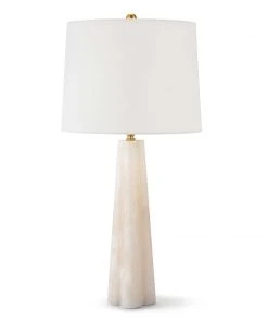 Regina Andrew Quatrefoil Alabaster Table Lamp Small Table Lamps