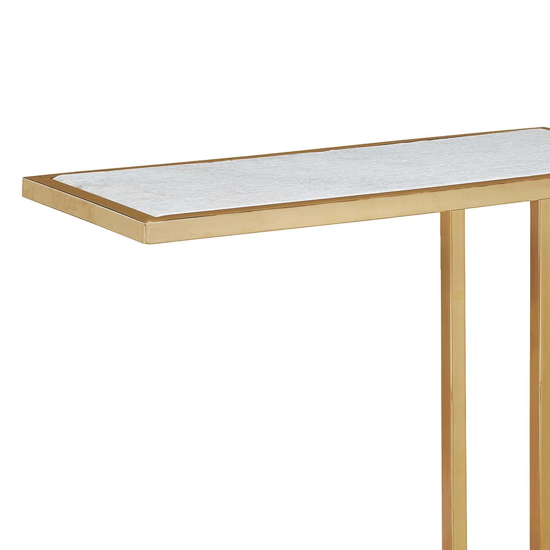 Side & End Tables Regina Andrew Echelon Sofa Hugger Table (Natural Brass) 4 Side & End Tables Regina Andrew Echelon Sofa Hugger Table (Natural Brass)