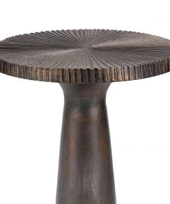Side & End Tables Regina Andrew Ellis Table (Blackened Zinc)